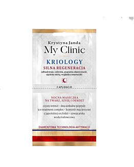 Janda My Clinic Kriology Maseczka Regeneracja 2X4Ml