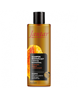 Jantar Szampon z esencją bursztynową, regenerujący do włosów zniszczonych 300 ml
