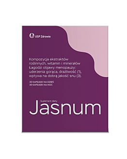 Jasnum, Preparat łagodzący objawy menopauzy, Kapsułki na dzień + Kapsułki na noc