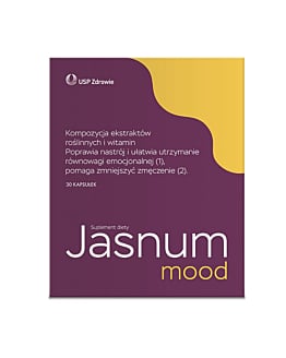 Jasnum Mood, Preparat łagodzący objawy menopauzy, Kapsułki