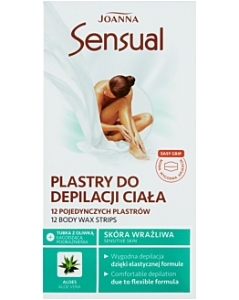 Joanna Sensual Plastry z Rumiankiem do Depilacji 