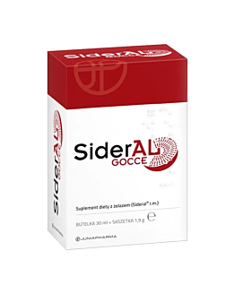 Sideral Gocce 7 mg/ml, Suplement diety z żelazem, Krople
