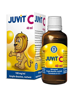 Juvit C 100mg/ml Krople Doustne 40 ml