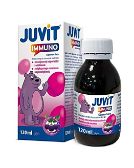 Juvit Immuno, Wzmocnienie odporności dla dzieci od 3. roku życia, Płyn