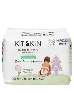 Kit And Kin Biodegradowalne Pieluszki Jednorazowe Rozm. 4 Maxi Plus Fox/Tiger
