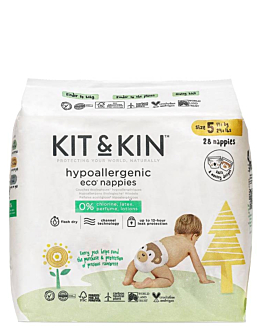Kit And Kin Biodegradowalne Pieluszki Jednorazowe Rozm. 5 Junior Koala/Monkey