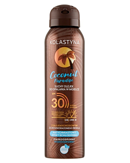 Kolastyna Sun Coconut Paradise Suchy Olejek do opalania SPF30 