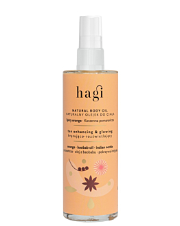 HAGI Arancia Speziata Olio Corpo Abbronzante e Illuminante 100 ml
