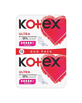 Kotex Ultra Super Podpaski 12 szt.