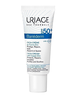 Uriage Bariederm Cica Krem regenerujący SPF50+