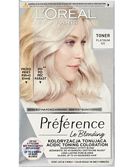 L’Oréal Preference 01 Platinum Ice - toner