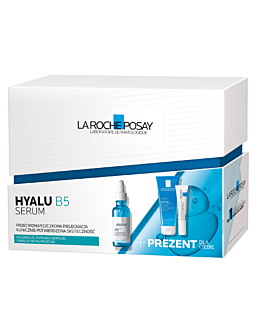 La Roche-Posay Zestaw (Serum Hyalu B5 + Żel Lipikar + Balsam Cicaplast) 