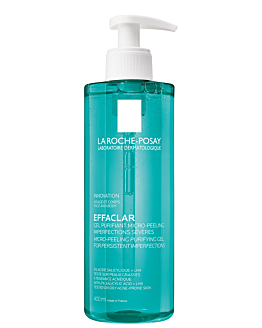 La Roche-Posay Effaclar Gel Detergente Microesfoliante per il Viso 400 ml