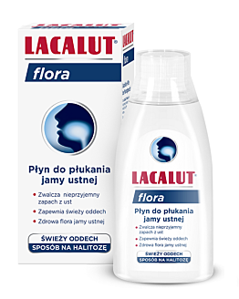 Lacalut Flora Płyn do płukania Jamy Ustnej