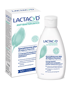 Lactacyd Specjalistyczny płyn do higieny intymnej o właściwościach antybakteryjnych, 200 ml