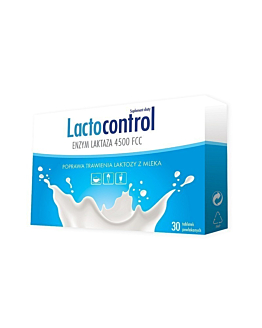 Lactocontrol Enzym Laktaza 4500 FCC, Tabletki