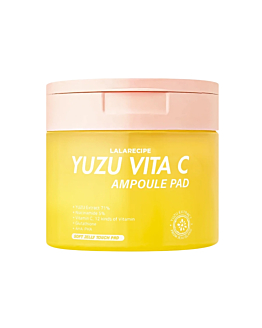 LalaRecipe Yuzu Vita C Ampoule Pad Rozjaśniające płatki z witaminą C