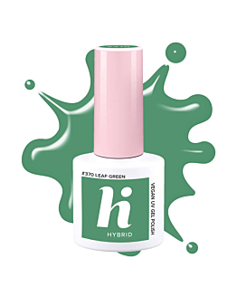 HI HYBRID Lakier hybrydowy 370 Leaf Green 5ml