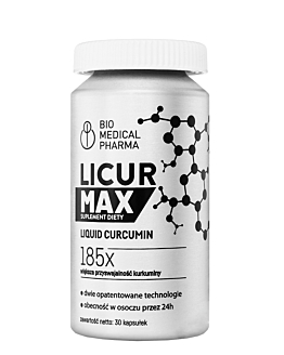 Bio Medical Pharma Licur Max Suplemet diety, 30 kaps.