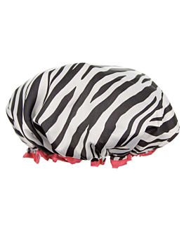 Life Czepek Kąpielowy Wzór Zebra