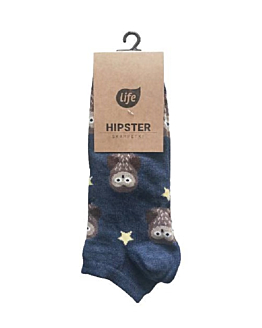Life Hipster Stopki bawełniane, Sowa, rozm. 39-42
