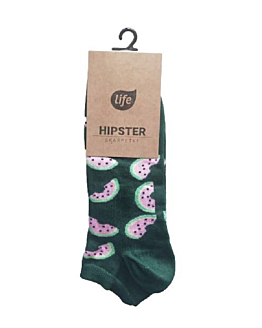 Life Hipster Stopki bawełniane, Zielone Arbuzy, rozm. 39-42