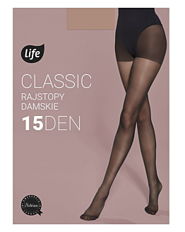 Life Collant Donna 15 Den Natural Taglia 3