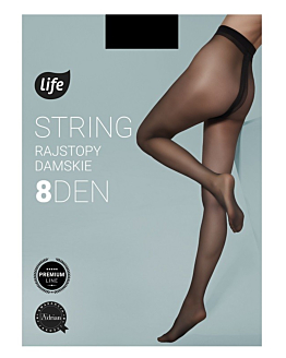 Life Collant 8 DEN Nero Taglia 2