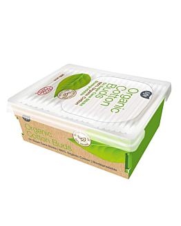 Life Ecocert Biodegradowalne Patyczki Higieniczne z Organiczną Bawełną