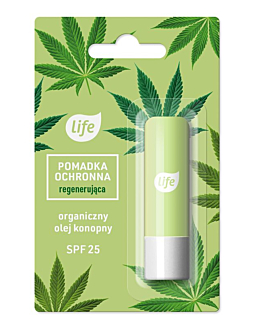 Life Pomadka z Organicznym Olejem Konopnym