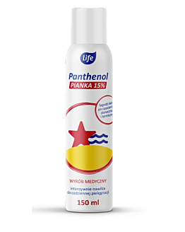 Life Panthenol 15% Pianka do ciała, 150 ml