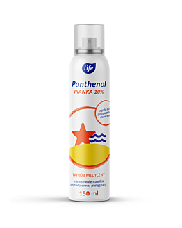 Life Panthenol Travel 10% Pianka do ciała, 150 ml