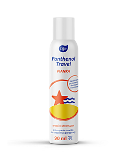 Life Panthenol Travel 10% Pianka do ciała, 90 ml
