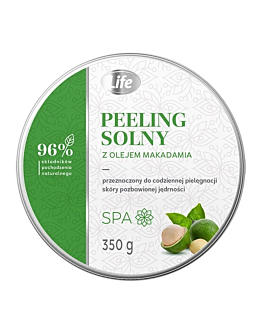 Life Peeling solny z olejem makadamia