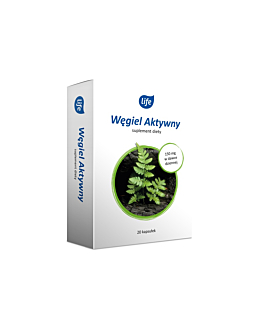 Life Węgiel Aktywny 150 mg, Kapsułki