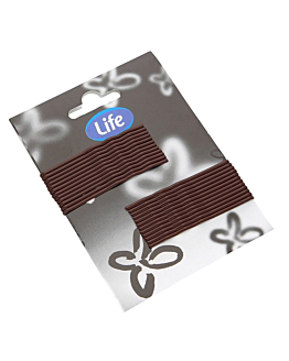 Life Wsuwka do włosów Brązowa
