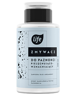 Life Zmywacz do paznokci Pielęgnująco-Wzmacniający