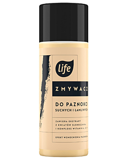 Life Zmywacz do paznokci suchych i łamliwych