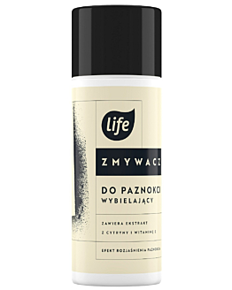 Life Zmywacz do paznokci Wybielający