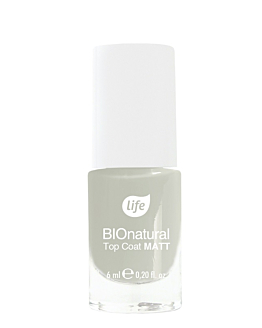 Life BIOnatural Matowy top coat do paznokci