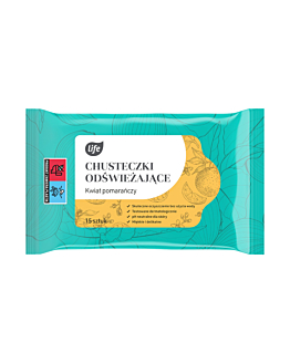 Life Chusteczki odświeżające Kwiat Pomarańczy
