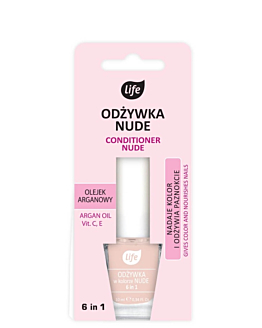 Life Nude odżywka do paznokci 6 w 1, nr 11