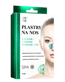 Life Plastry Głęboko oczyszczające plastry na nos z ekstraktem z herbaty