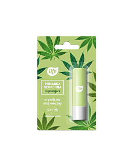 Life Balsamo labbra con olio biologico di canapa