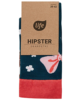 Life Skarpetki Hipster wzór Sarenka rozm.39-42 1 para