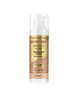 Max Factor Miracle Pure Hydratint Essence Fondotinta Viso, 3 Light