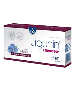 Ligunin Thermostop, Preparat łagodzący objawy menopauzy, Kapsułki