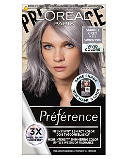 L’Oréal Preference Farba do włosów 9.112 Smokey Grey