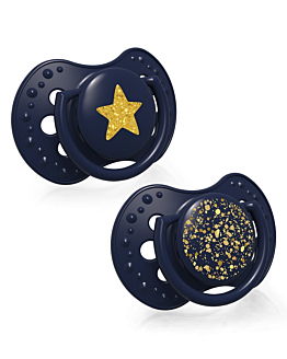 Lovi Smoczek Silikonowy Dynamiczny Stardust Blue 6-18M