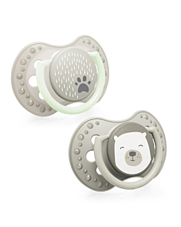 Lovi Smoczek Silikonowy Dynamiczny Buddy Bear 6-18M